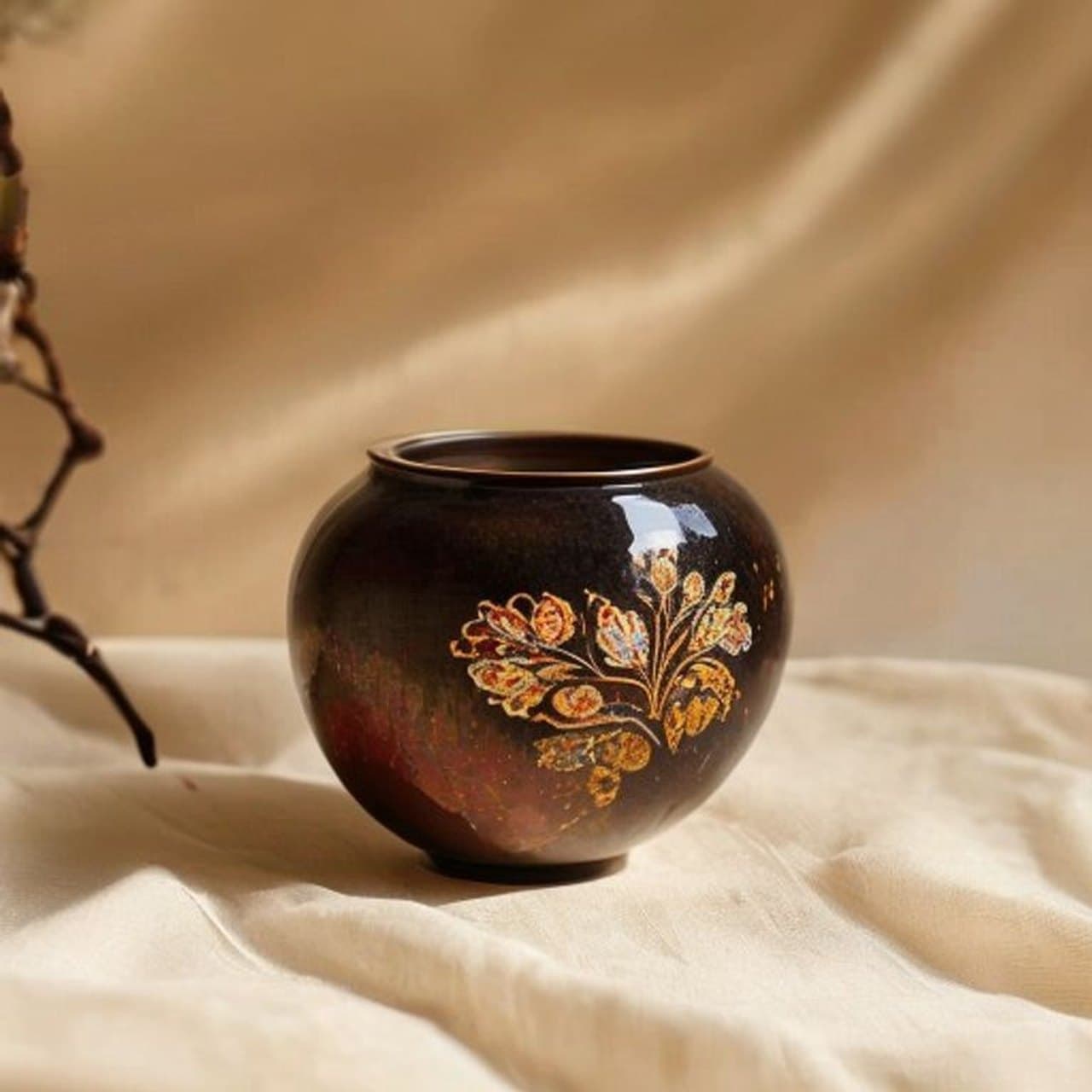 Hộp sơn mài Hạ Thái